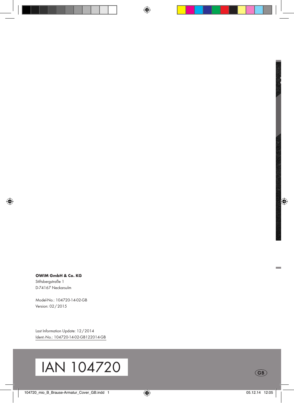 Miomare 104720-14-02-GB User Manual | Page 8 / 8