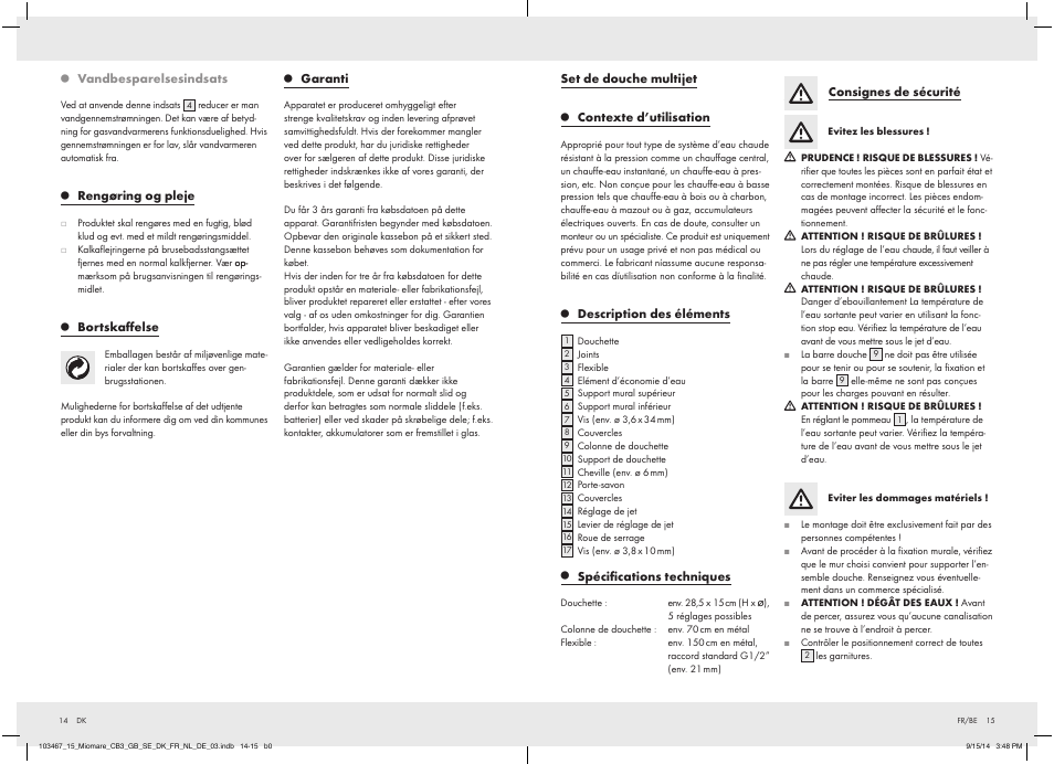 Miomare 103467-14-01 User Manual | Page 9 / 15