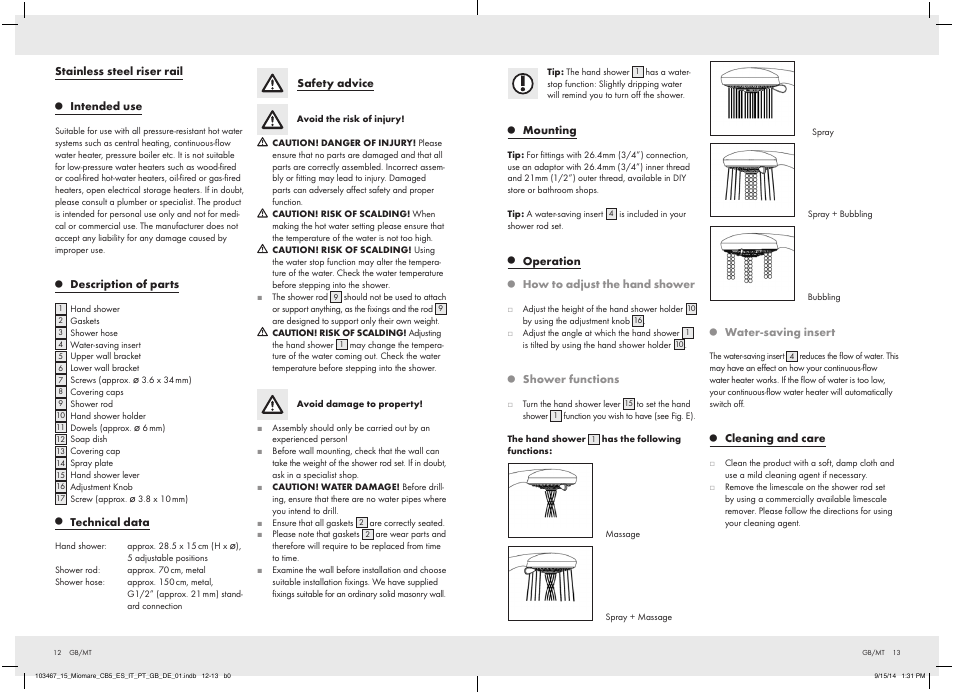 Miomare 103467-14-01 User Manual | Page 8 / 12