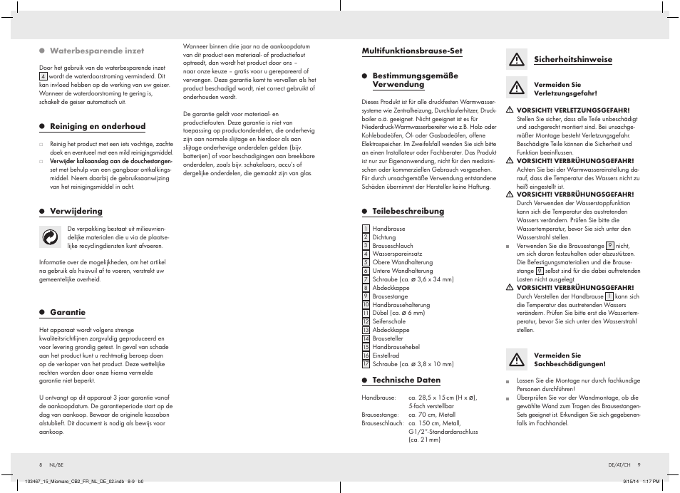 Miomare 103467-14-01 User Manual | Page 6 / 9