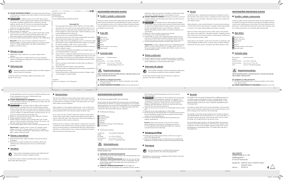 Miomare 103670-14-01/103670-14-02/ 103670-14-03 User Manual | Page 2 / 2