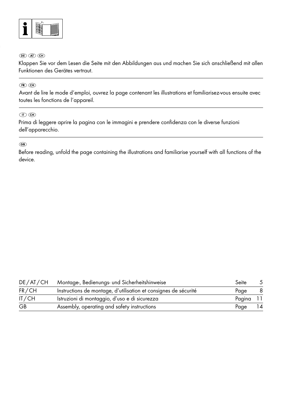 Miomare Multi-Function Shower Head Set User Manual | Page 2 / 17