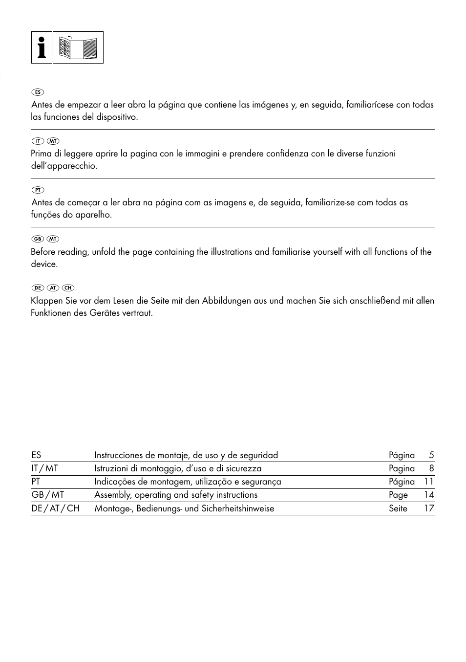 Miomare Multi-Function Shower Head Set User Manual | Page 2 / 21