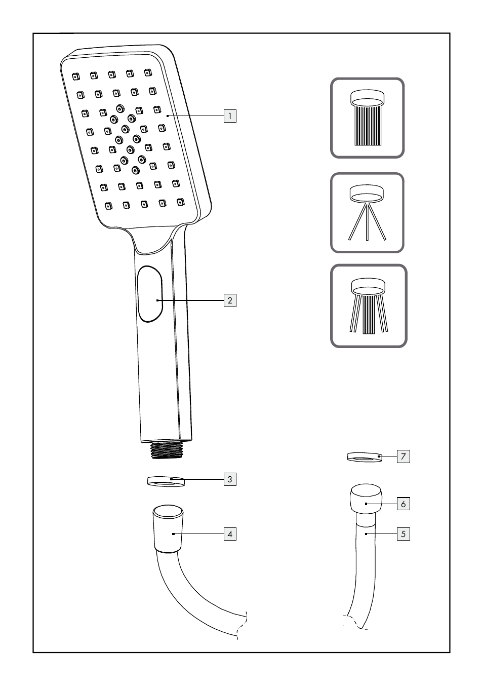 Miomare Multi-Function Shower Head Set User Manual | Page 3 / 14