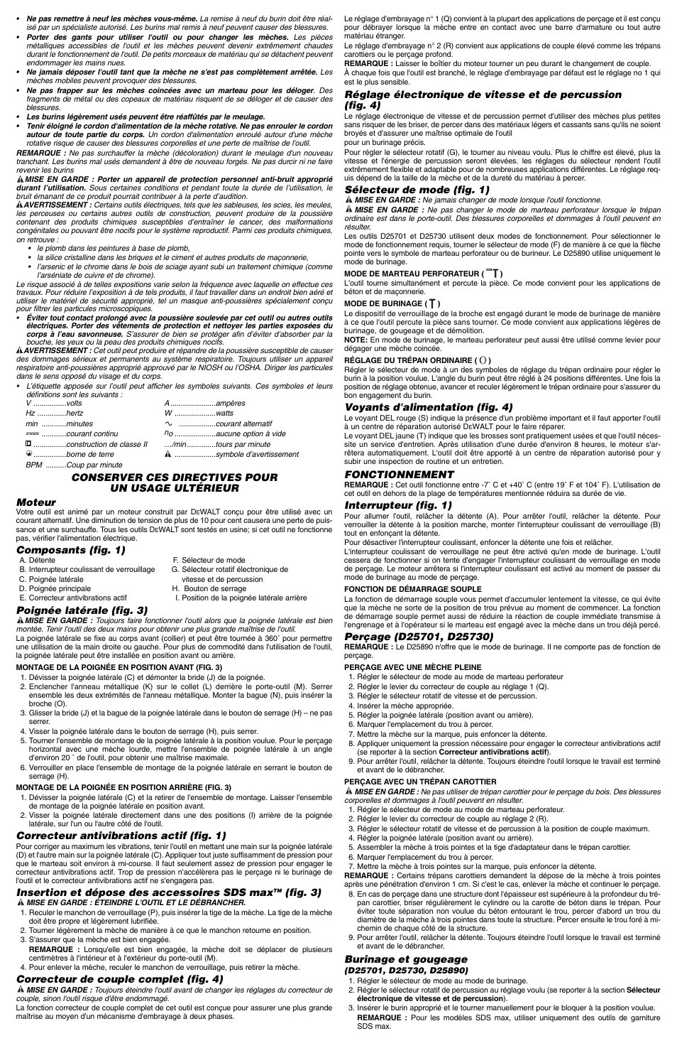 DeWalt DS max 488039-00 User Manual | Page 4 / 7