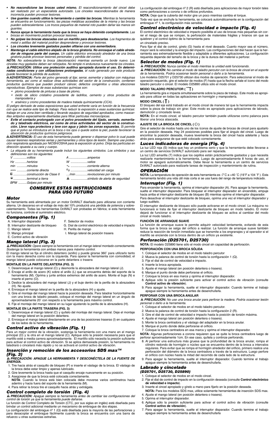DeWalt DS max 488039-00 User Manual | Page 6 / 7
