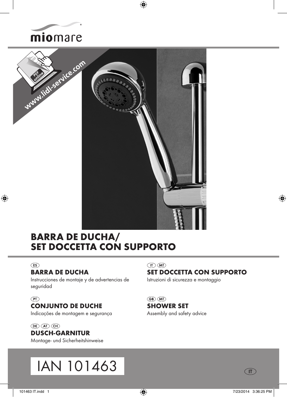 Miomare 101463-14-01/ 101463-14-02 User Manual | 10 pages