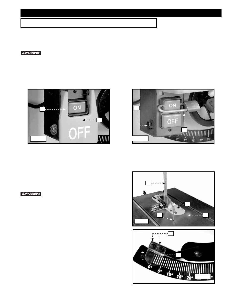 Operation, Operational controls and adjustments | Delta 36-714 User Manual | Page 15 / 80