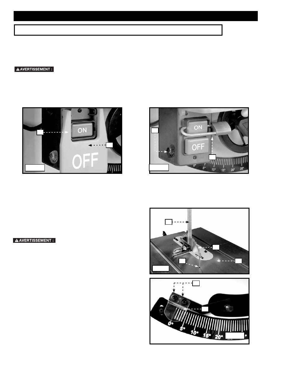 Fonctionnement, L'operation controle de le et les ajustement s | Delta 36-714 User Manual | Page 40 / 80