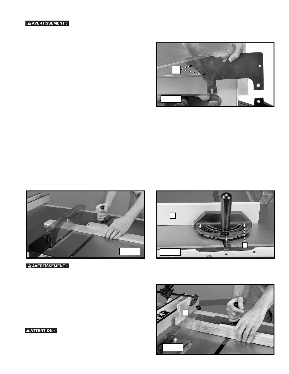 Tronçonnage | Delta 36-714 User Manual | Page 43 / 80