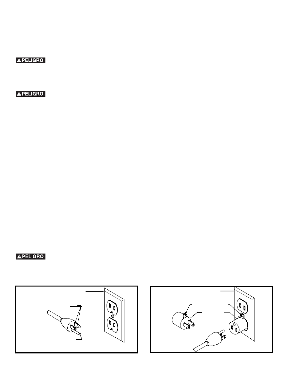 Conexiones a la fuente de alimentación, Especificaciones del motor | Delta 36-714 User Manual | Page 56 / 80