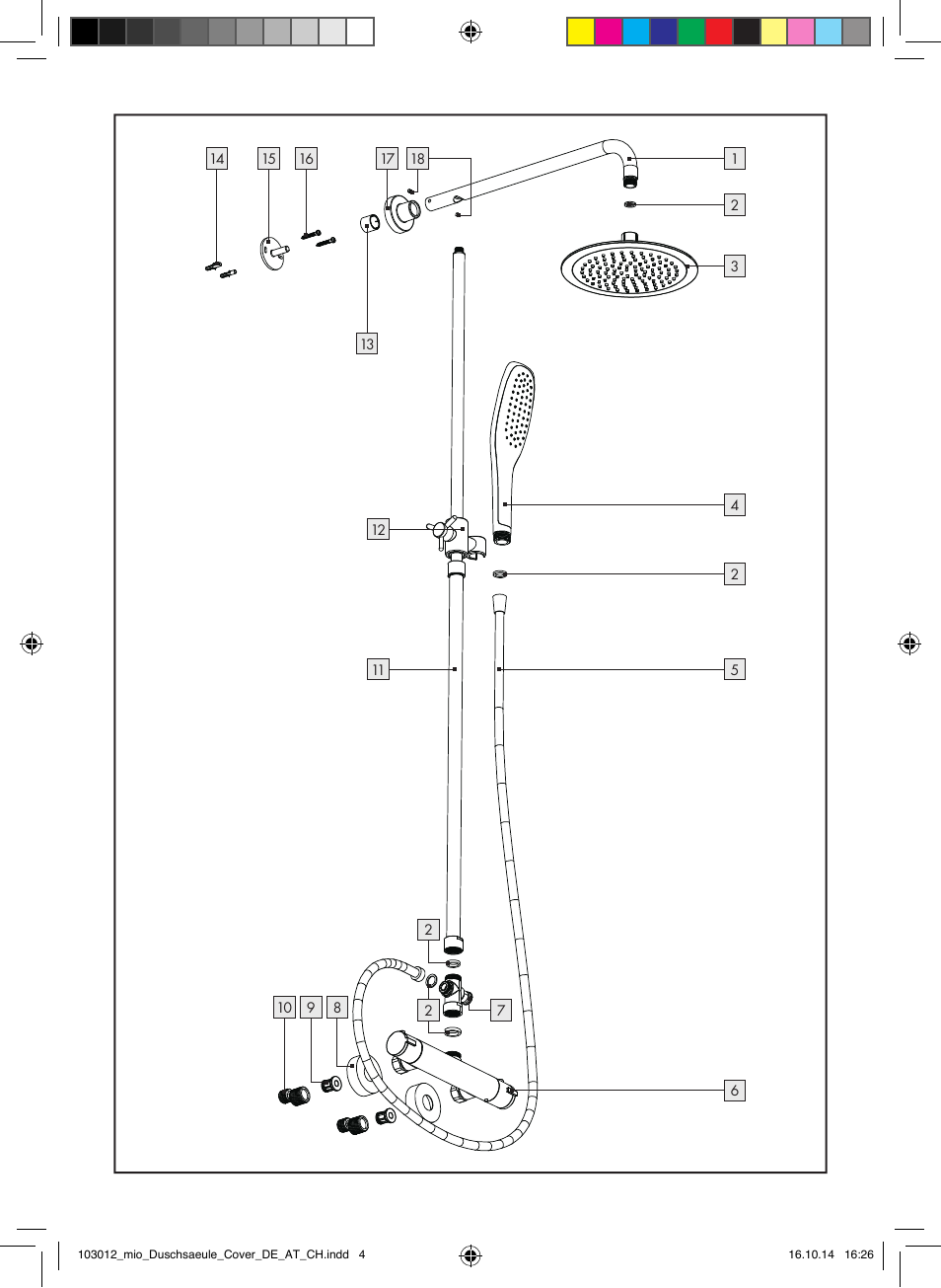Miomare Mixer Shower User Manual | Page 3 / 29