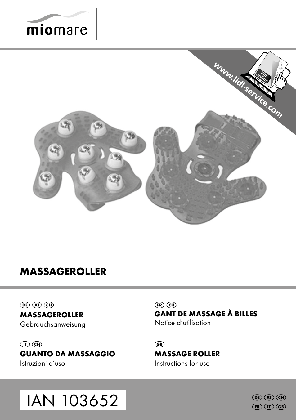 Miomare MR-2095 User Manual | 8 pages