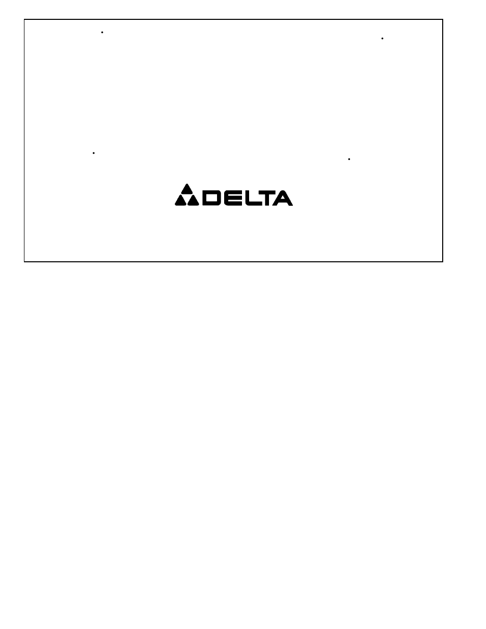Delta A18657 User Manual | Page 54 / 54