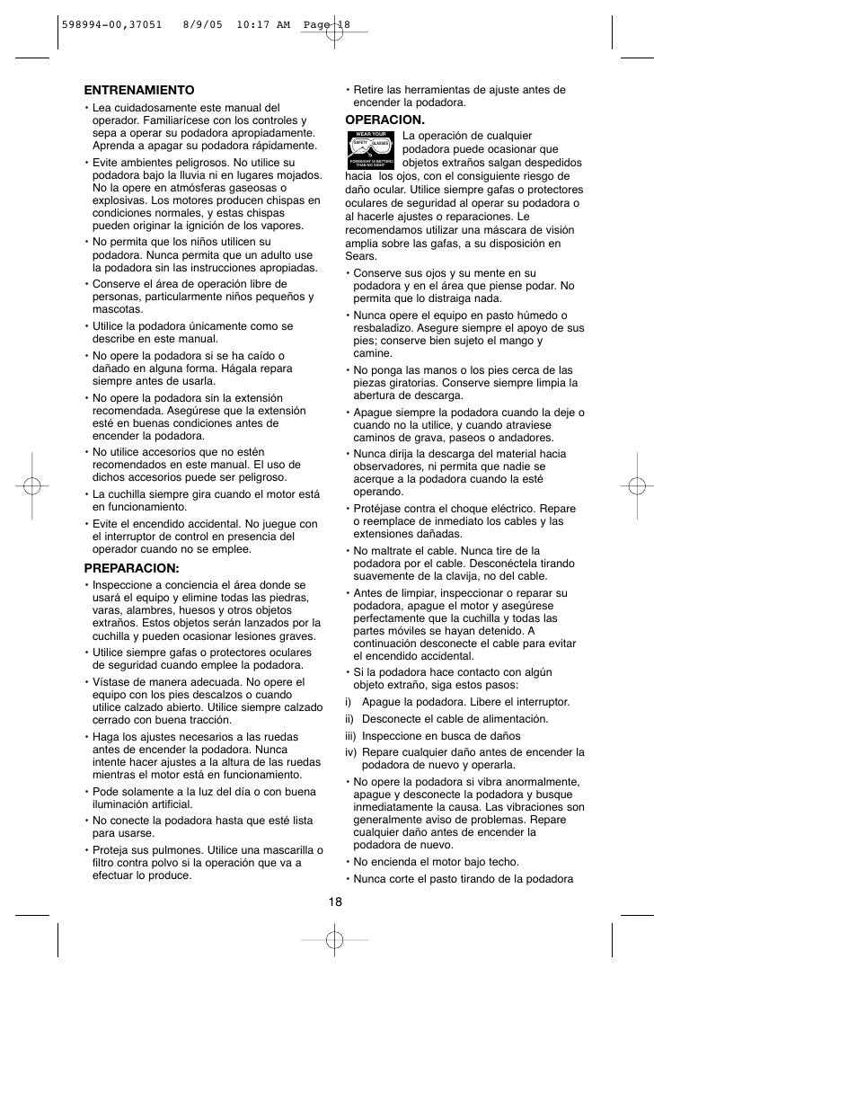 Craftsman 900.370510 User Manual | Page 18 / 33