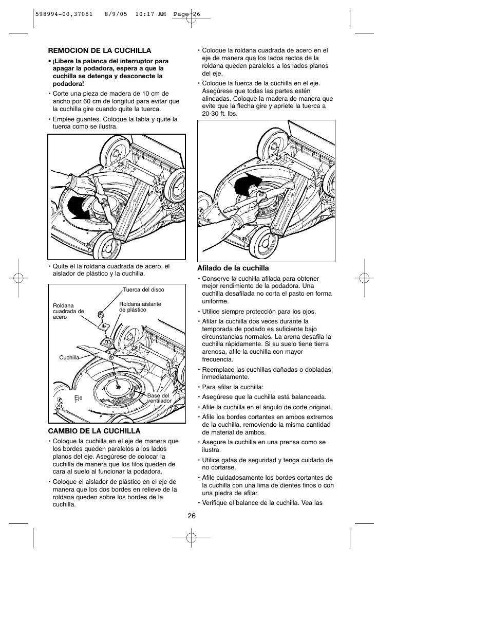 Craftsman 900.370510 User Manual | Page 26 / 33