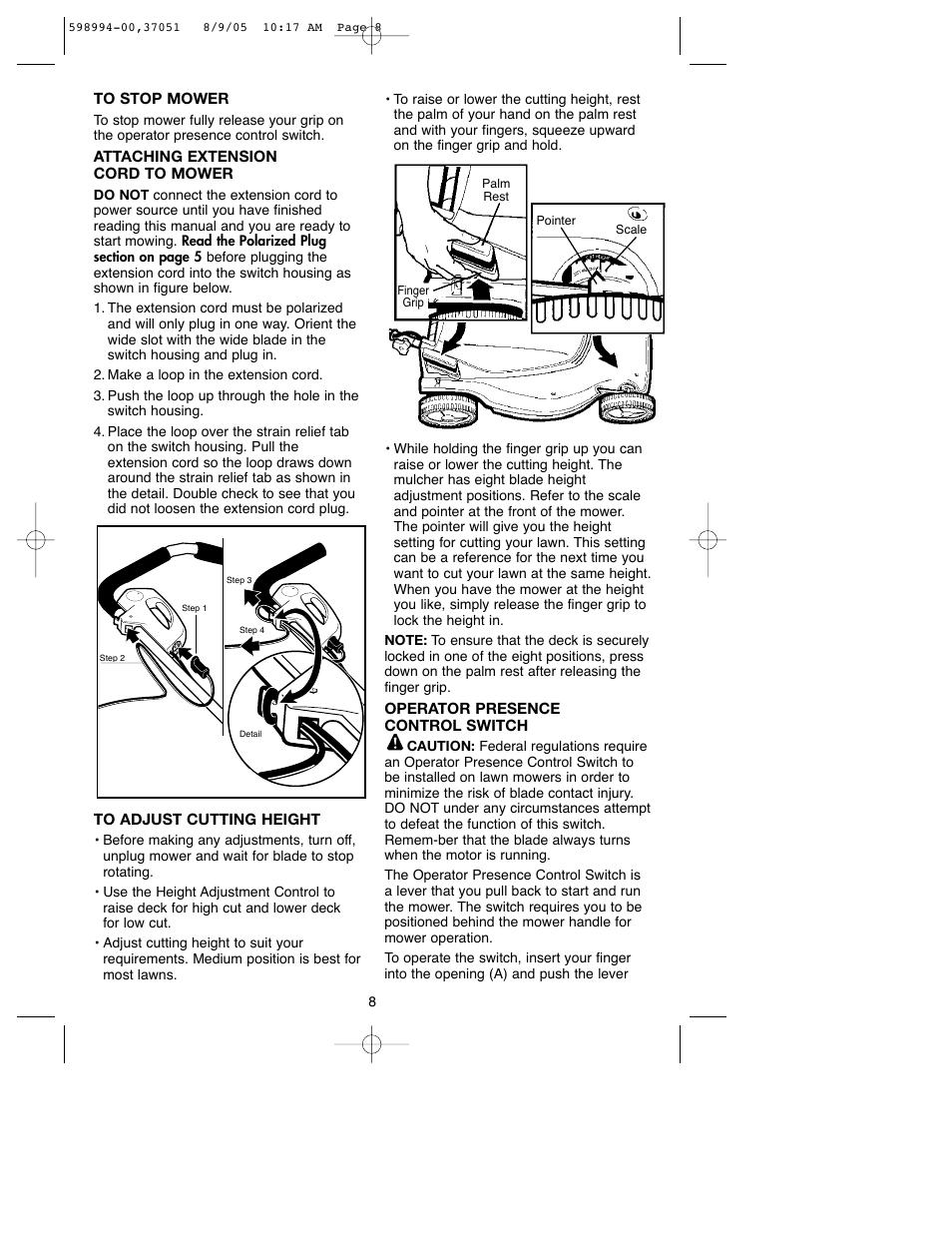 Craftsman 900.370510 User Manual | Page 8 / 33