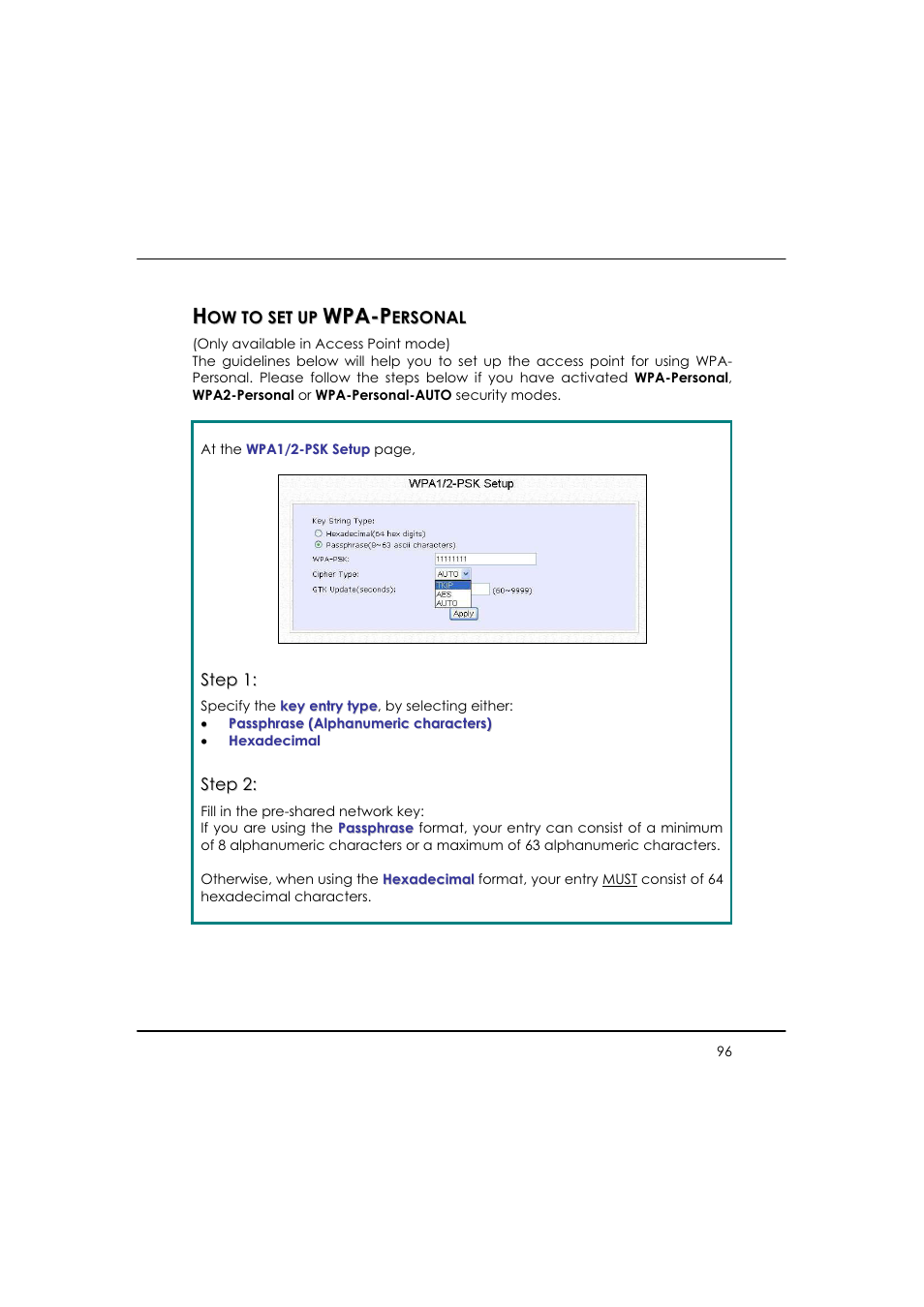 Compex WP54AG User Manual | Page 107 / 205