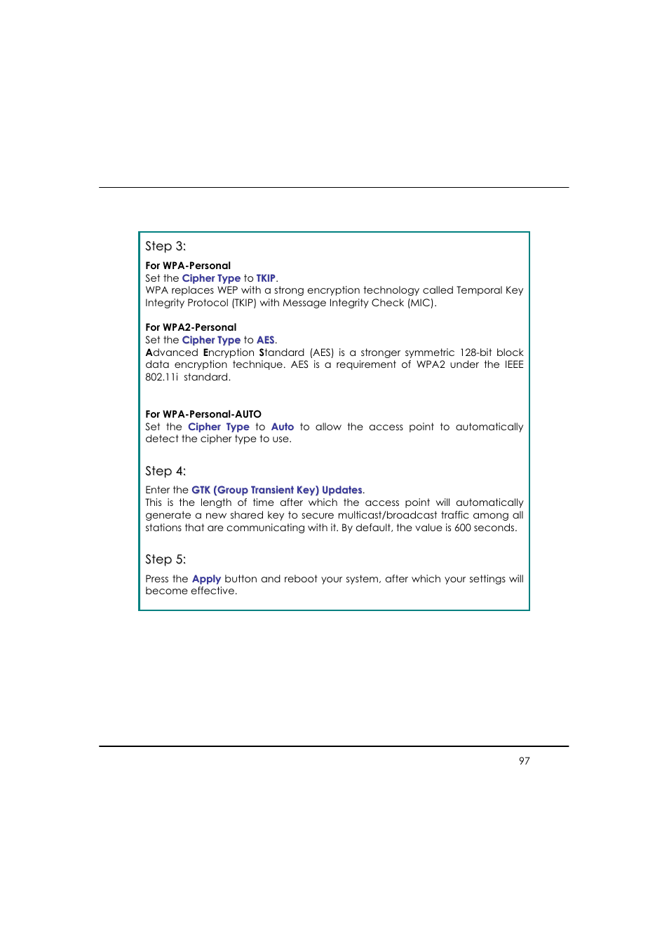 Compex WP54AG User Manual | Page 108 / 205