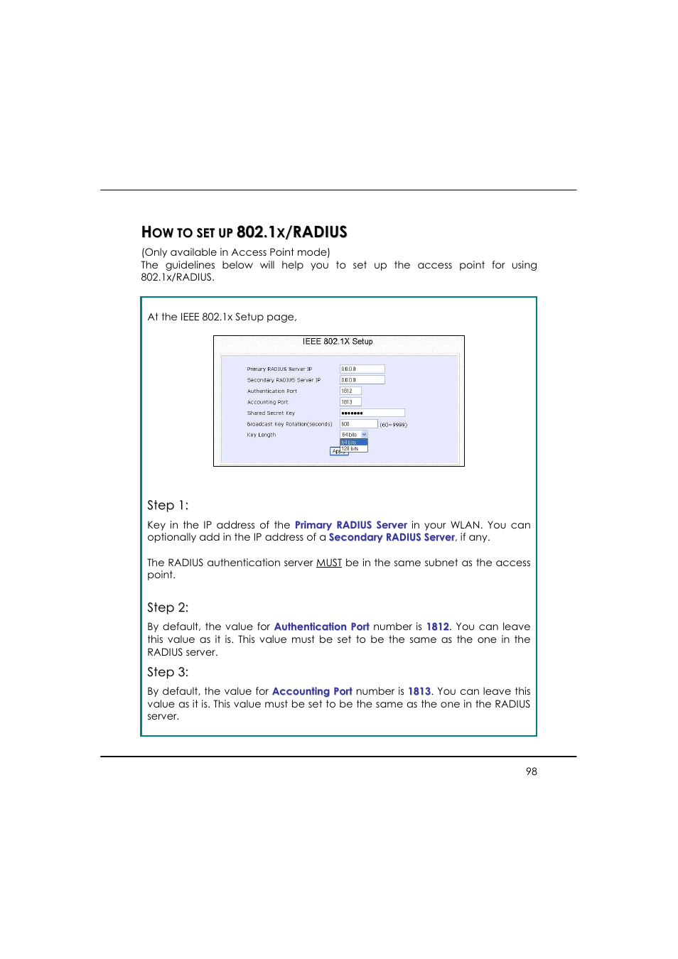 Compex WP54AG User Manual | Page 109 / 205