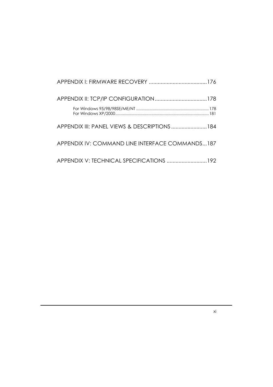 Compex WP54AG User Manual | Page 11 / 205