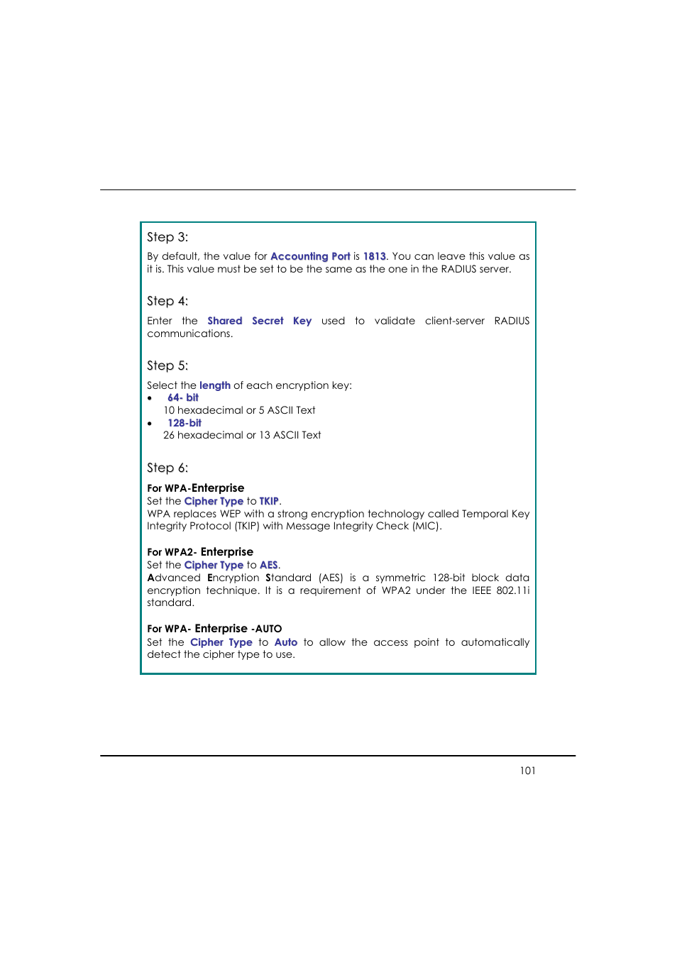Compex WP54AG User Manual | Page 112 / 205