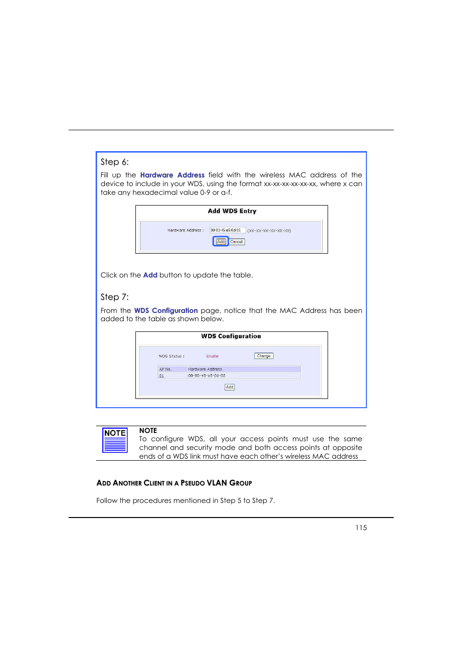 Compex WP54AG User Manual | Page 126 / 205