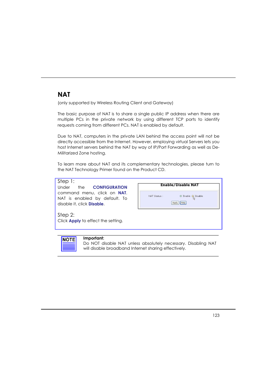 Na a t t | Compex WP54AG User Manual | Page 134 / 205