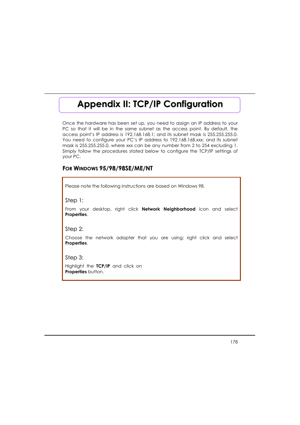 Compex WP54AG User Manual | Page 189 / 205