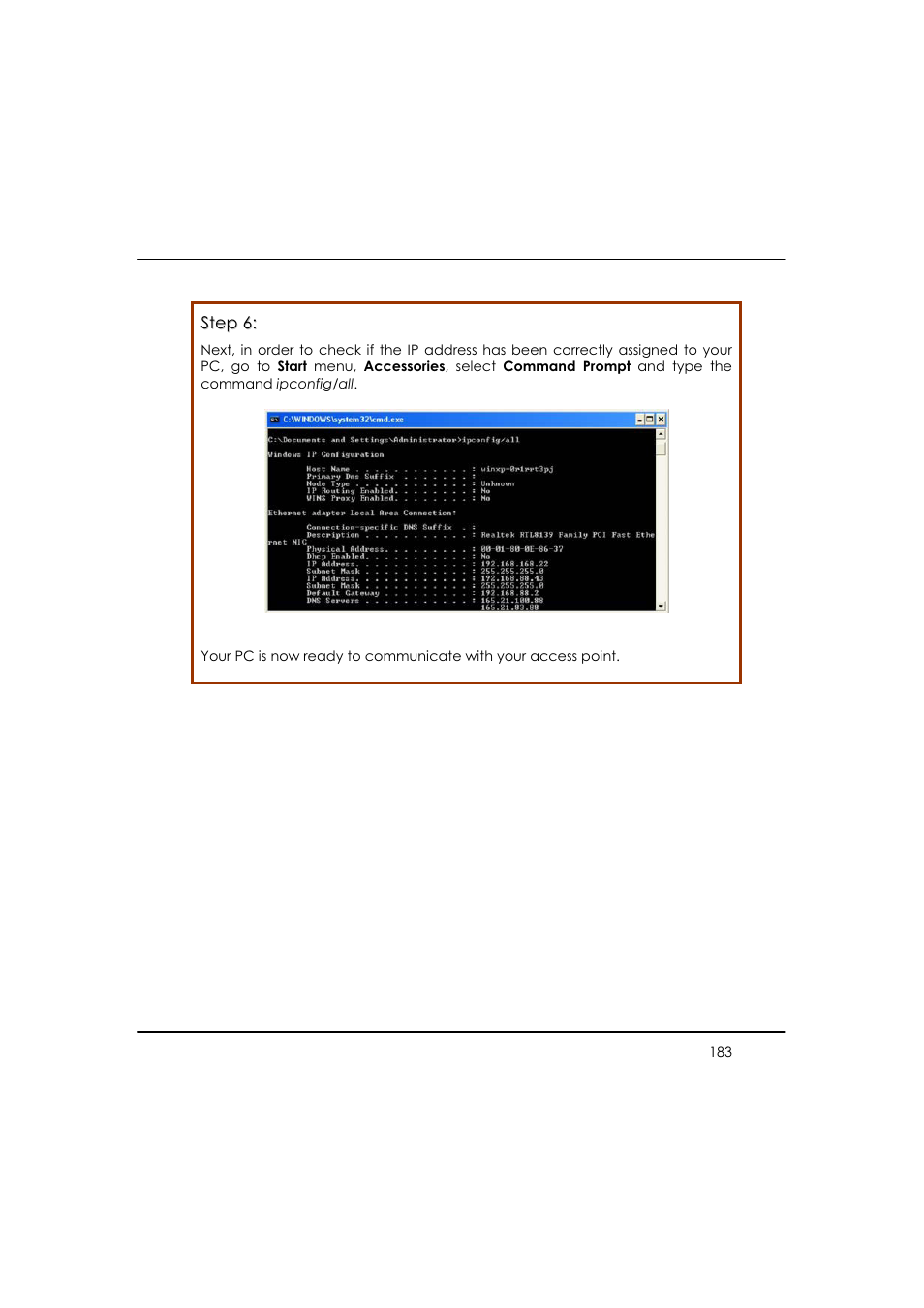 Compex WP54AG User Manual | Page 194 / 205