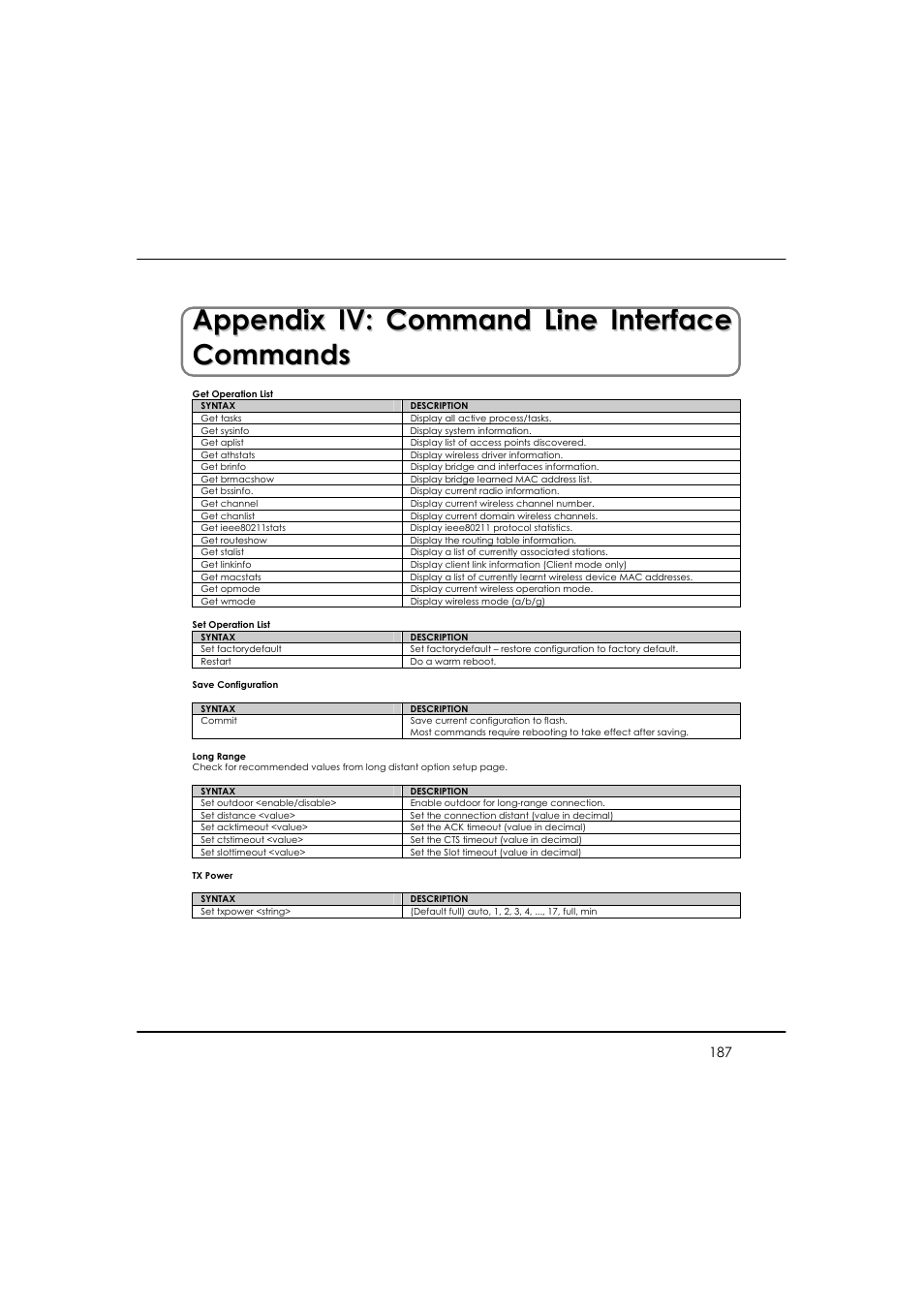 Compex WP54AG User Manual | Page 198 / 205
