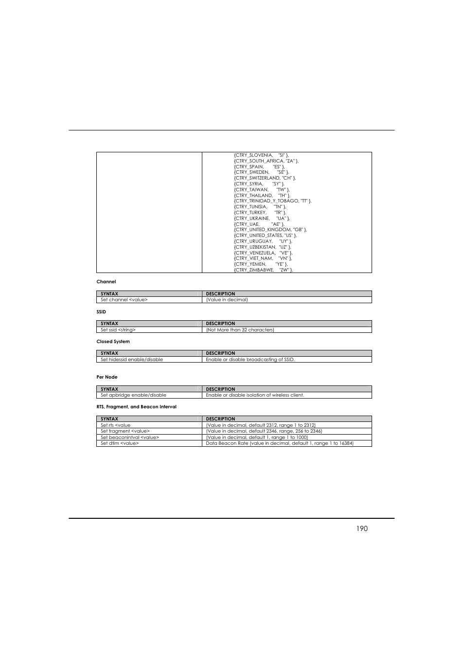Compex WP54AG User Manual | Page 201 / 205
