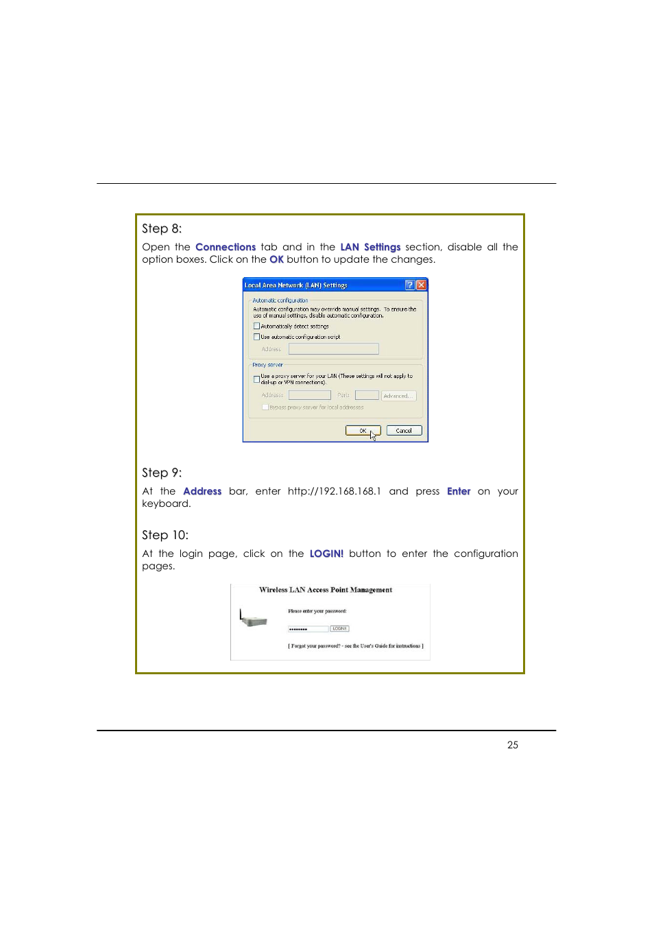 Compex WP54AG User Manual | Page 36 / 205