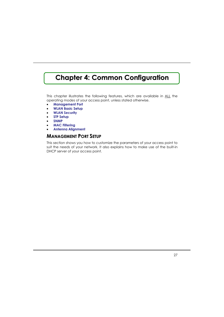 Compex WP54AG User Manual | Page 38 / 205