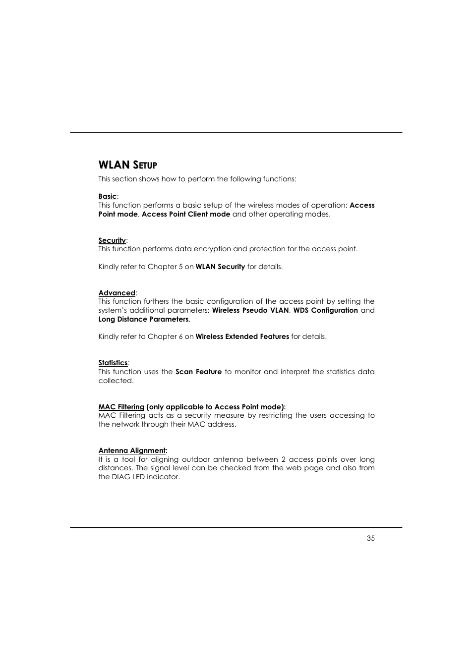 Compex WP54AG User Manual | Page 46 / 205