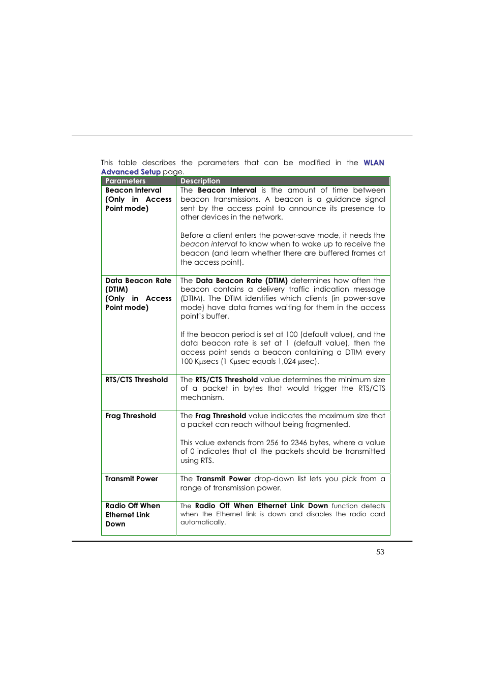 Compex WP54AG User Manual | Page 64 / 205