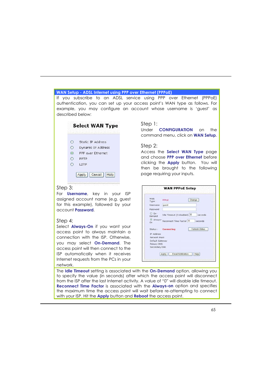 Compex WP54AG User Manual | Page 76 / 205