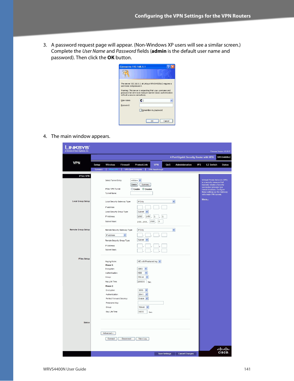 Linksys WRVS4400N User Manual | Page 147 / 180