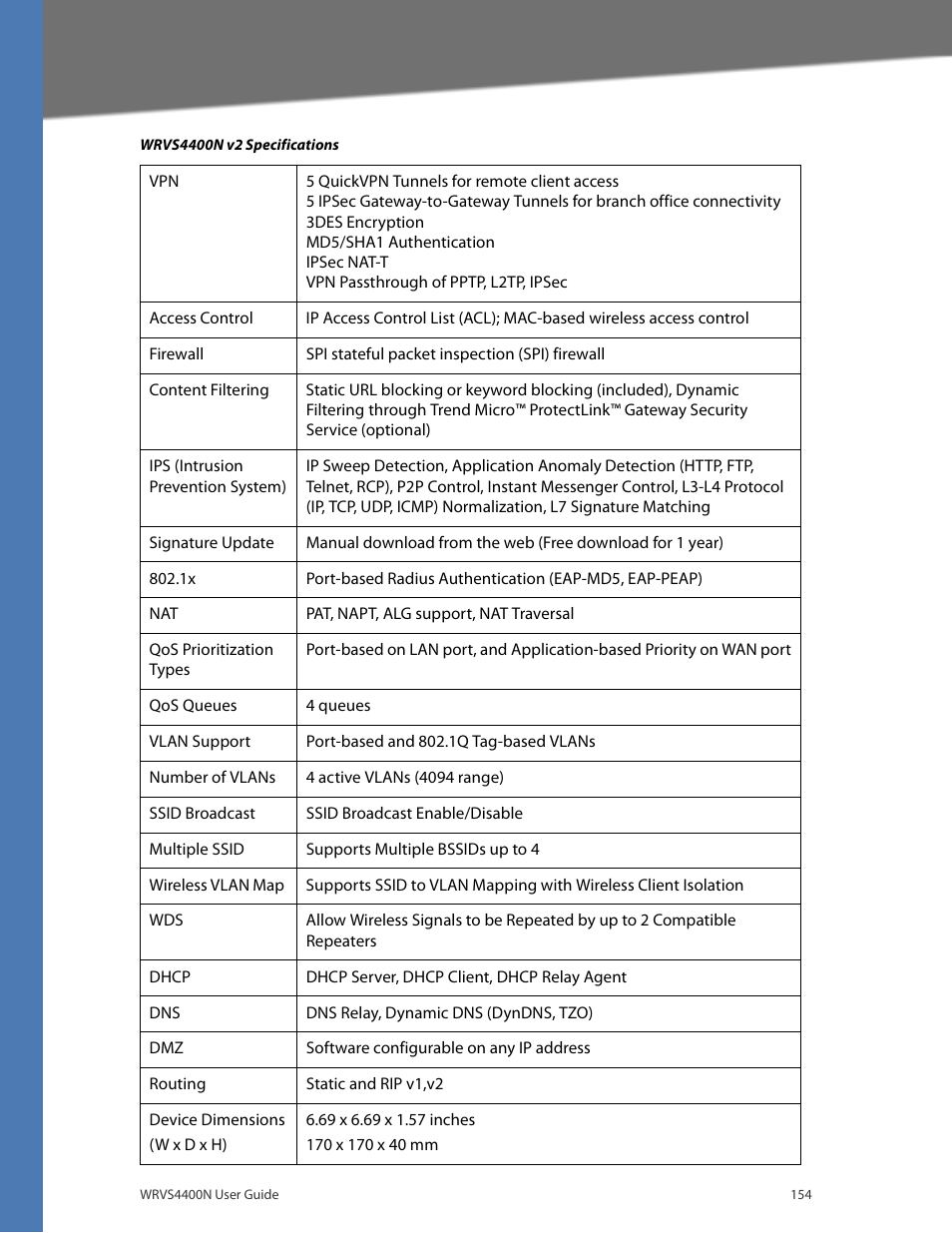 Linksys WRVS4400N User Manual | Page 160 / 180