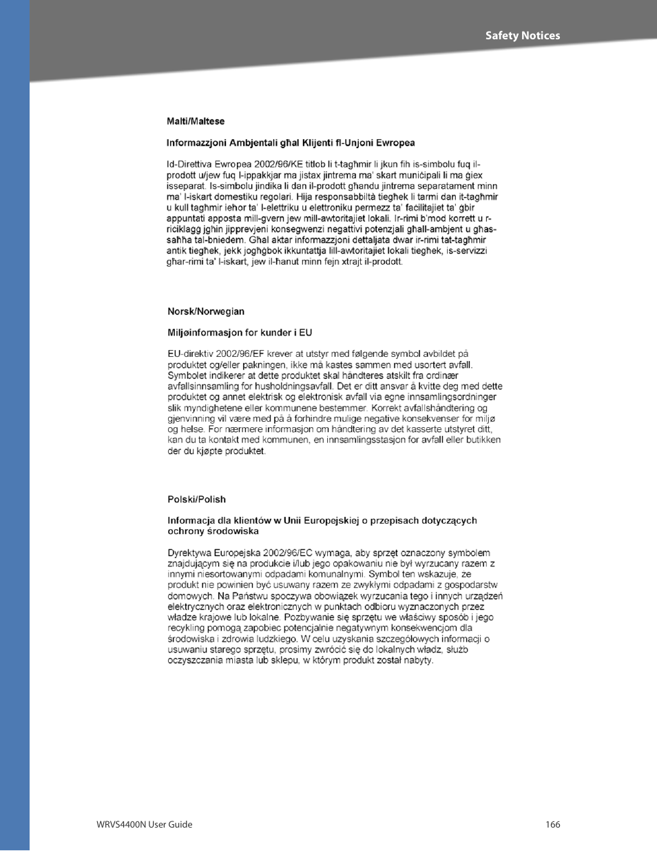 Linksys WRVS4400N User Manual | Page 172 / 180
