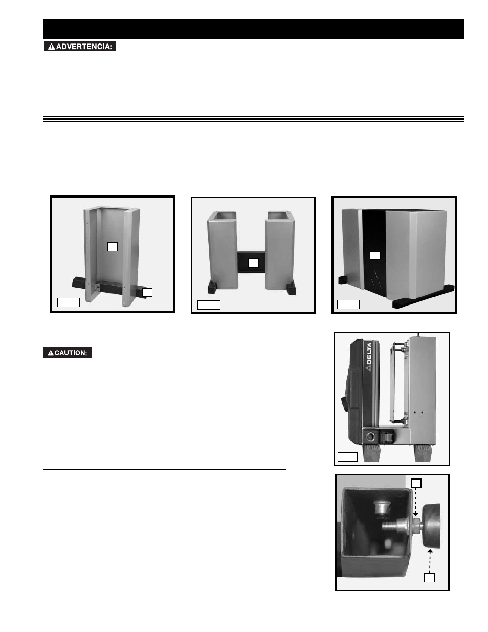 Ensamblaje | Delta 31-260X User Manual | Page 45 / 60