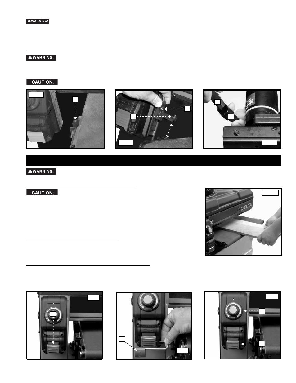 Operating controls and adjustments | Delta 31-260X User Manual | Page 9 / 60