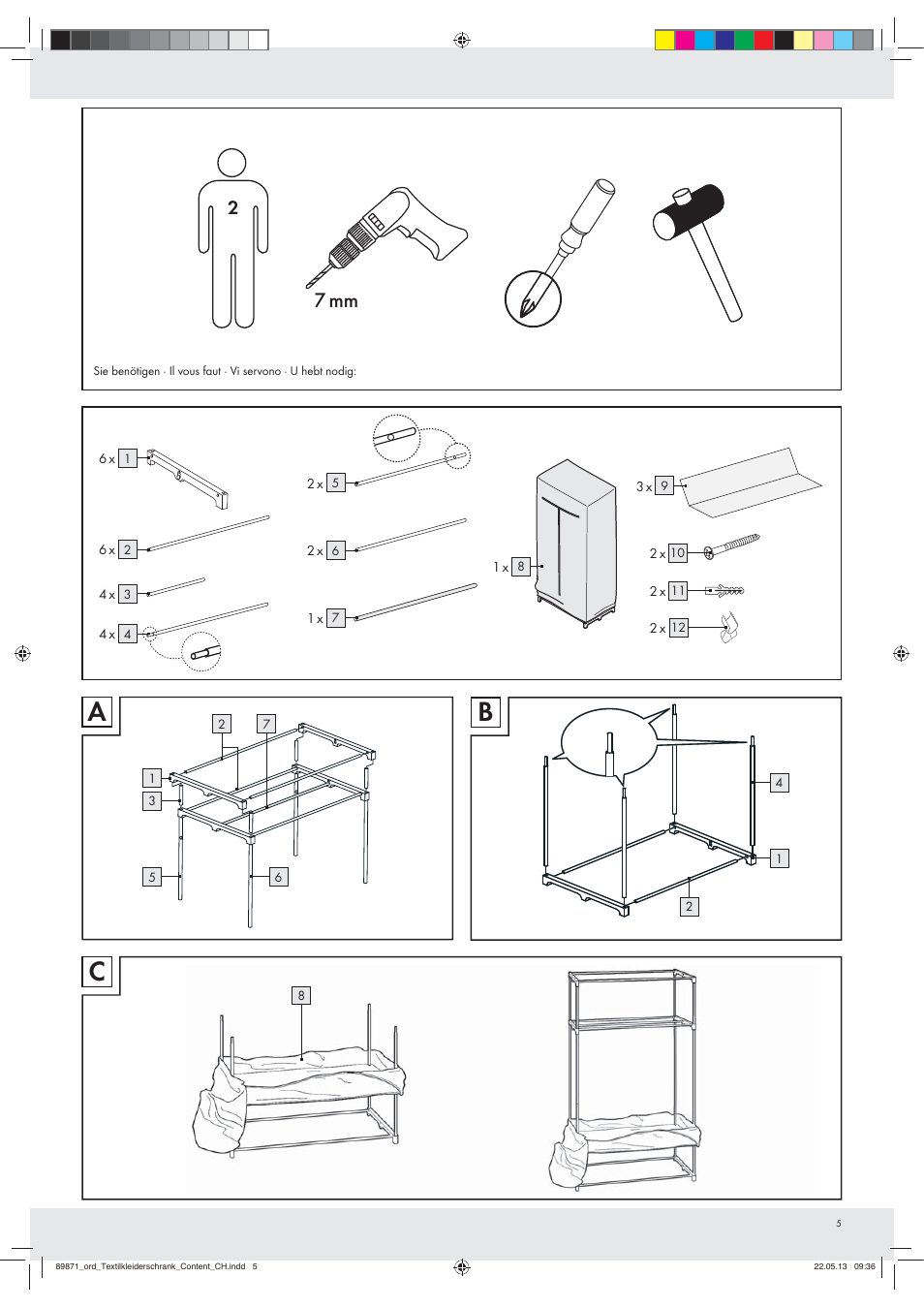 7 mm | Ordex Z31661 User Manual | Page 5 / 7