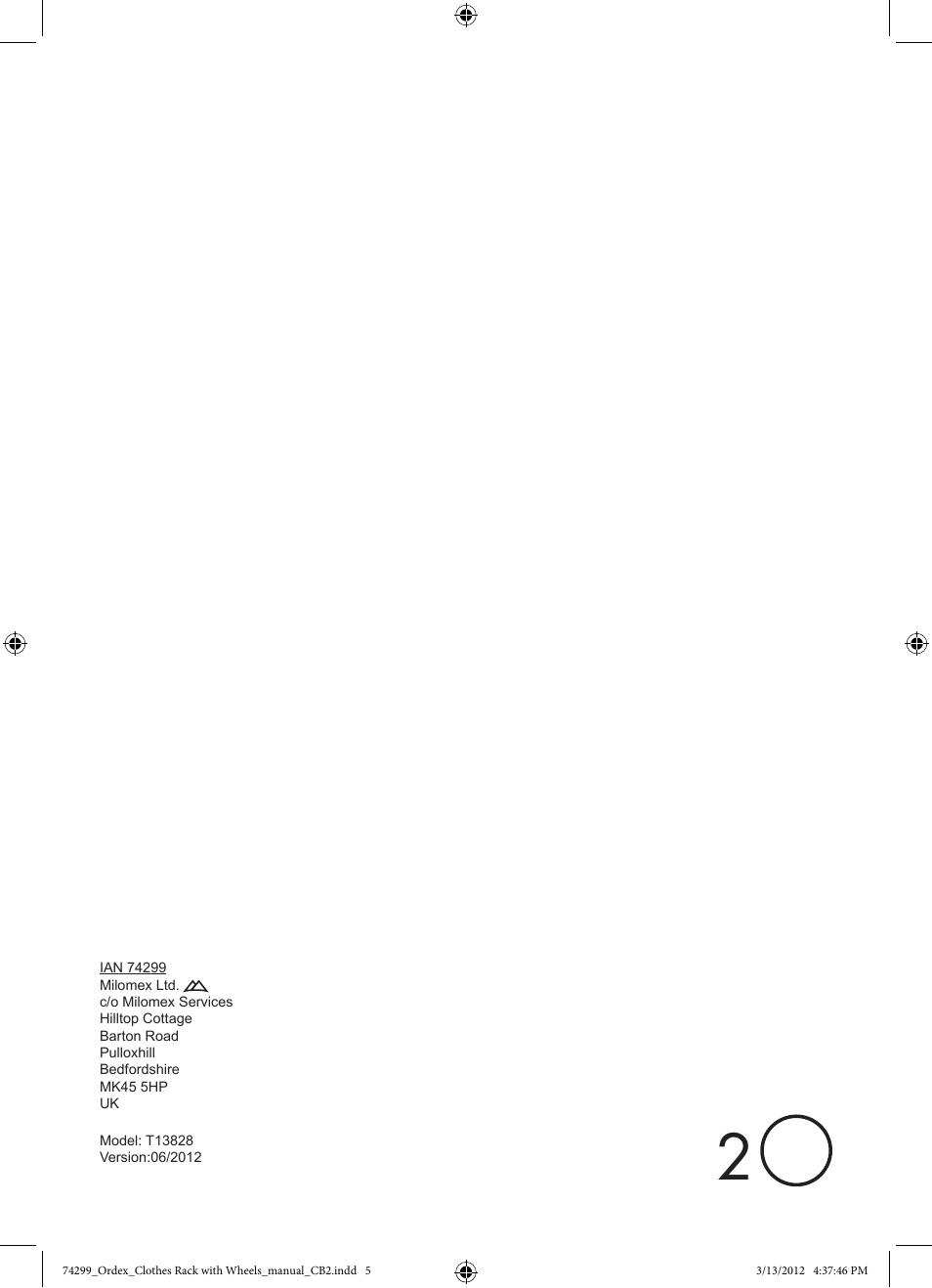 Ordex T13828 User Manual | Page 6 / 6