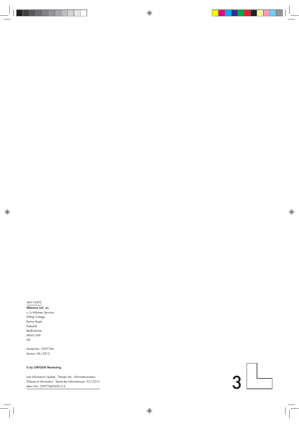 Ordex Z29776A User Manual | Page 10 / 10