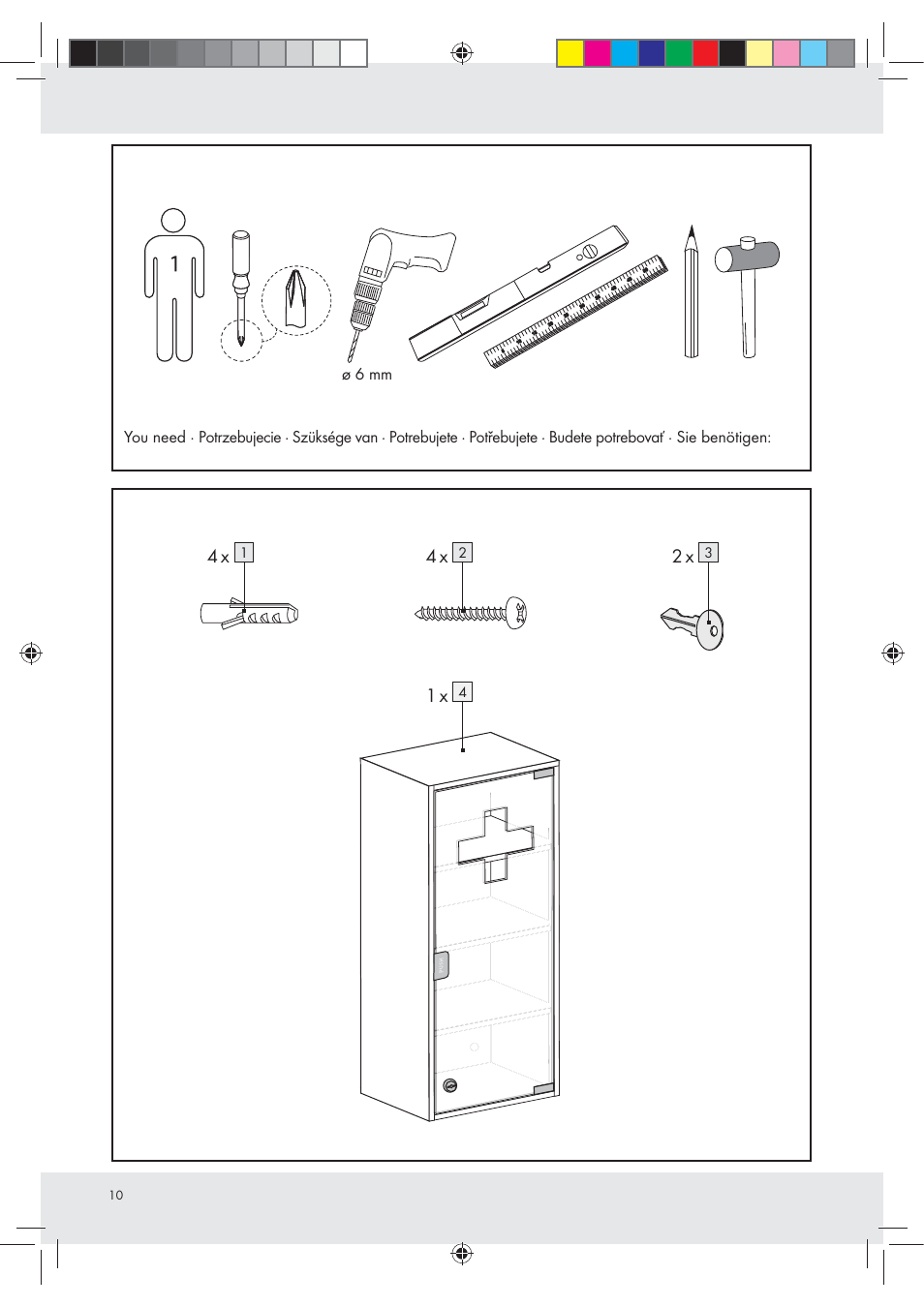 Ø 6 mm | Ordex T13728A User Manual | Page 10 / 12