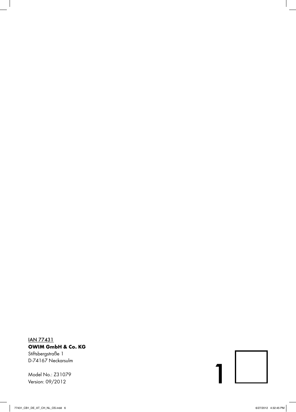 Ordex Z31079 User Manual | Page 6 / 6