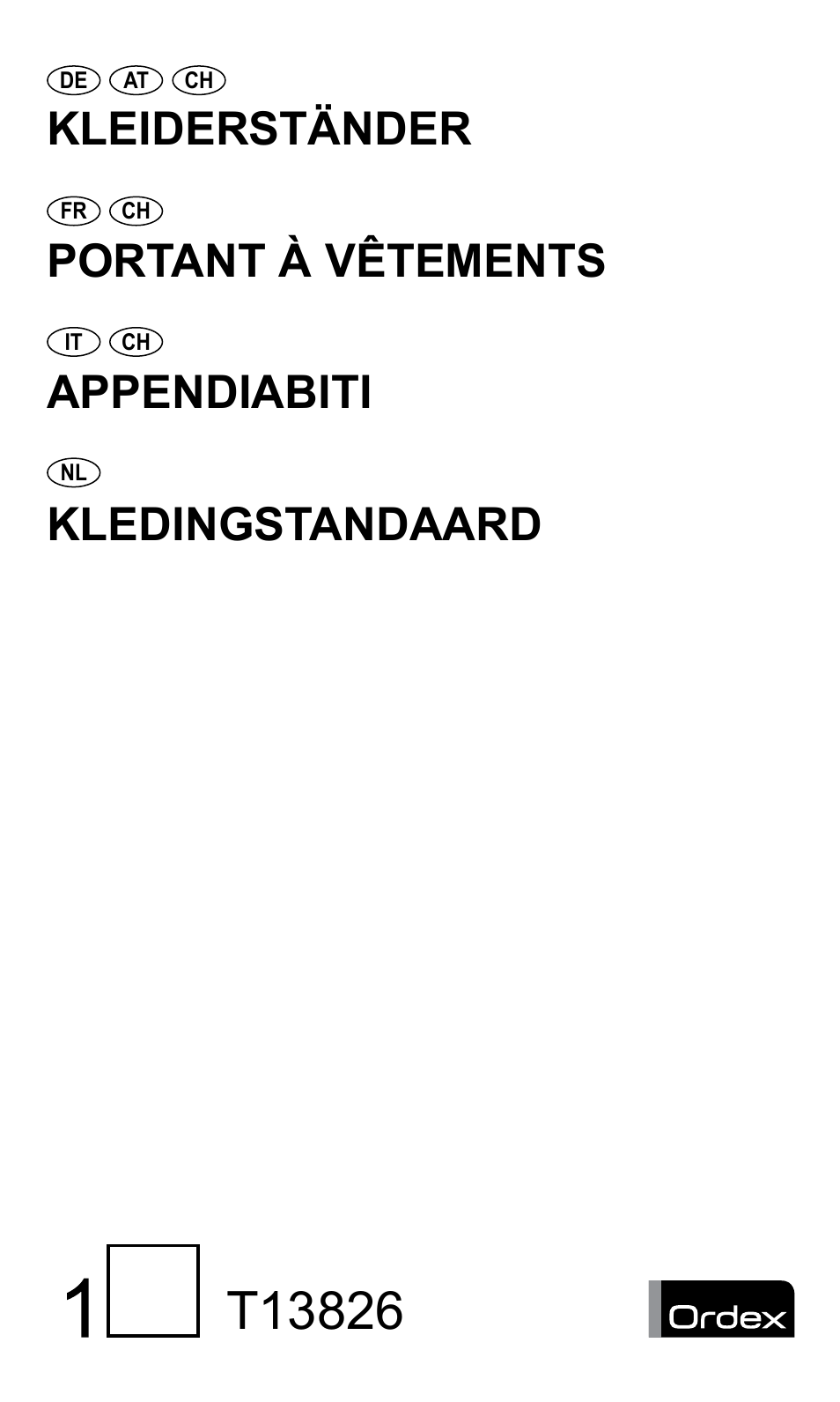 Ordex T13826 User Manual | 7 pages