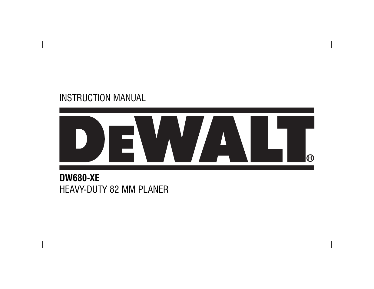 DeWalt N090451 User Manual | 12 pages