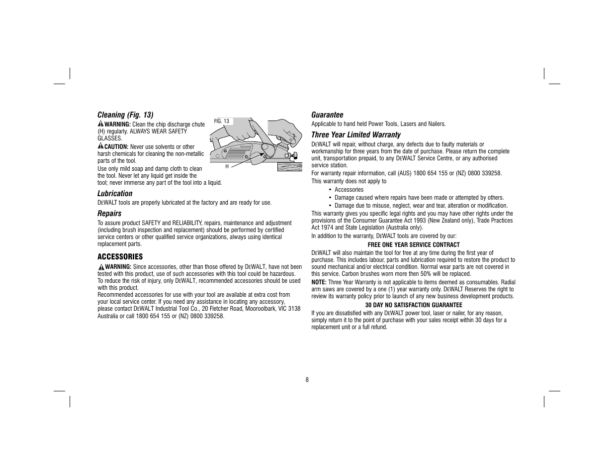 DeWalt N090451 User Manual | Page 10 / 12